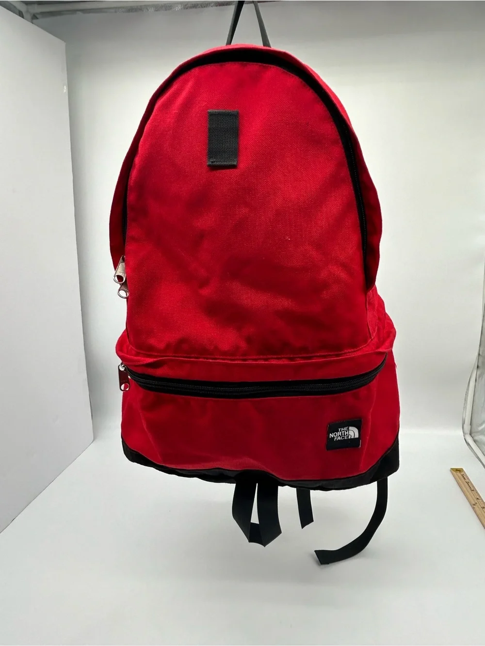 The North Face Red Everyday Backpack with Front Zip Pocket